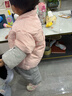 巴拉巴拉童裝兒童棉服男童女童外套2024冬裝棉衣繡花寶寶衣服208424106202 曬單實(shí)拍圖