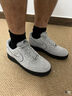 耐克空軍一號男子透氣輕便運動鞋秋官方NIKE AIR FORCE 1 HQ1966 001淺煙灰/淺煙灰/黑 42 曬單實拍圖