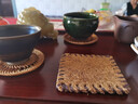 豐陶張生 棕杯墊壺墊茶托棕毛墊圓形防滑墊茶具茶道零配件紫砂壺養(yǎng)壺墊 圓形13CM厚0.5CM 曬單實拍圖