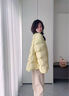 雪中飛多巴胺羽絨服女士冬季高充絨防寒服防風(fēng)保暖羽絨衣抽繩圓領(lǐng)外套 曬單實(shí)拍圖