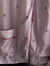 浪莎中老年媽媽睡衣女士春夏開(kāi)衫長(cháng)袖柔軟棉質(zhì)翻領(lǐng)可外穿家居服 曬單實(shí)拍圖
