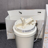 BEMEGA鈴蘭花保溫杯女生高顏值吸管咖啡杯電動(dòng)攪拌水杯子中秋節生日禮物 鈴蘭白400ml（送兩顆攪拌膠囊） 曬單實(shí)拍圖
