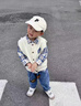 迪士尼（Disney）寶寶春秋裝套裝2025新款1-3歲4帥氣男童春秋季三件套炸街嬰兒童衣 卡其色 機器貓三件套 薄款 110 高-105cm 3-4歲【110碼 曬單實(shí)拍圖