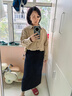 優(yōu)衣庫女裝法蘭絨箱型襯衫/長(cháng)袖襯衣空調衫480832 31 米色 L /160/88A 曬單實(shí)拍圖