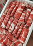 1號會(huì )員店 澳洲原切牛肉卷 肥牛卷 火鍋食材 燒烤食材 牛肉生鮮 凈重2斤 曬單實(shí)拍圖