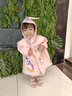 奧特曼兒童雨衣幼兒園專(zhuān)用小孩子中小學(xué)生上學(xué)專(zhuān)用男童女童帶書(shū)包位全身 306粉獨角+按扣+單帽簷 XXL 曬單實(shí)拍圖