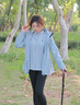KOLON SPORT/可隆軟殼三合一夾克  女士防潑水防風(fēng)GTX戶(hù)外沖鋒衣 LKGJ5WN074-LB 淺藍色 M 165/88A 曬單實(shí)拍圖