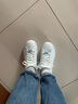 斯凱奇（Skechers）女鞋秋季舒適板鞋軟底外穿休閑鞋百搭時(shí)尚小白鞋通勤鞋185000 曬單實(shí)拍圖