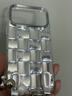 品盟（PISMEXOK）適用于蘋果iPhone17/16/15promax手機(jī)殼銀色透明水晶方塊閃鉆掛繩保護(hù)套創(chuàng)意個(gè)性網(wǎng)紅女外殼 銀色冰塊+手提鏈【贈(zèng)鏡頭膜】 iPhone 17 Pro Max 曬單實(shí)拍圖