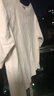 夏典素訂女王（SE.PSTP）白色亞麻T(mén)恤女上衣2025夏新款復古文藝圓領(lǐng)寬松短袖百搭棉麻體.恤 米灰 L 建議111-125斤 曬單實(shí)拍圖