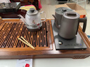 開品自動上水燒水壺純鈦雙壺感應(yīng)上水電熱水壺?zé)匾惑w全自動恒溫最新款家用辦公嵌入式茶具套裝 1L 【純鈦 雙上水】20*37CM 三壺款式 曬單實拍圖