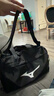 美津濃（MIZUNO）游泳包男女大容量運動(dòng)健身單肩手提斜跨收納包出差旅行包C004黑色 曬單實(shí)拍圖