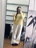 妃奧絨2025秋冬新款外穿軟糯麻花套頭針織衫內搭打底毛衣女長(cháng)袖休閑上衣 玉米黃 【90%用戶(hù)選擇值得信賴(lài)】 M （80-115斤） 曬單實(shí)拍圖