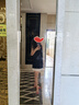 太平鳥(niǎo)女裝連衣裙撞色背心裙短款法式小香風(fēng)無(wú)袖直筒 黑色 S 曬單實(shí)拍圖