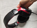 iKF V11 Pro7.1四模無線游戲耳機(jī)頭戴式7.1環(huán)繞音效藍(lán)牙有線電競(jìng)專用三角洲FPS無畏契約辨位 黑紅色 曬單實(shí)拍圖