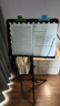 銀魚(yú)樂(lè )譜架子小提琴便攜式升降折疊曲譜架吉他古箏歌譜架加高琴譜臺 大譜臺1.5米標高款加包 曬單實(shí)拍圖