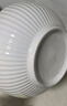傳旗陶瓷餐具12頭碗盤套裝釉下彩餐具套裝碗碟套裝微波爐簡(jiǎn)約黑線豎紋 曬單實(shí)拍圖