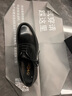 金利來(lái)（Goldlion）男鞋商務(wù)正裝皮鞋宴會(huì )新郎婚鞋舒適德比鞋G521330064AAA黑色42 曬單實(shí)拍圖