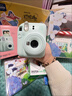 INSTAX富士instax立拍立得 一次成像相機 mini12精美禮盒 薄荷精靈 含10張fafa花邊相紙 曬單實拍圖