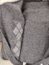 森馬（Semir）針織開(kāi)衫女冬季短款蝴蝶結菱格假兩件2025少女感毛衫109725106006 曬單實(shí)拍圖