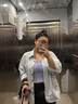 雪茜曼大碼胖mm運動內(nèi)衣女高強度文胸跑步防震瑜伽服大胸健身背心 曬單實拍圖