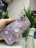 BOTLA適用蘋(píng)果16promax手機殼2025新款iphone17新款高級感女15pro全包防摔套帶掛繩的外殼pm超好看玻璃 幸運福袋【草紫色】液態(tài)玻璃掛繩 iPhone16Promax 曬單實(shí)拍圖
