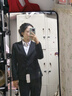 戈賽亞Gesaiya品牌小西裝女2025年春秋冬季長(cháng)袖職業(yè)裝套裝正式商務(wù)正裝 黑色外套+褲子+白襯衫 M （90-100斤） 曬單實(shí)拍圖