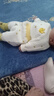小三月新生嬰兒兒衣服秋冬分體夾棉套裝寶寶保暖款無(wú)骨上衣薄棉開(kāi)襠棉褲 A113套裝老虎 上衣按扣 73 cm 建議14-19斤 曬單實(shí)拍圖