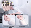 小魔一次性雨衣雨褲成人半透明便攜雨衣戶(hù)外騎行登山徒步雨衣5件裝 曬單實(shí)拍圖