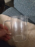 拜杰量杯350ML高硼硅玻璃量杯防炸裂耐高溫食品級帶刻度小量杯水杯 曬單實(shí)拍圖