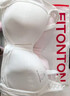FitonTon2件裝少女內衣高中生少女文胸初中生發(fā)育期少女文胸純棉舒適胸罩 曬單實(shí)拍圖