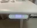 9am智能電動(dòng)升降桌Luna小白桌 站立式電腦桌學(xué)習桌 噴粉板白色 1.6m 曬單實(shí)拍圖