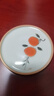 兮元記哥窯純手繪杯墊茶墊品茗茶托墊子家用創(chuàng  )意茶杯隔熱墊功夫茶道配件 曬單實(shí)拍圖