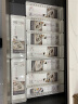 INOMATA 日本进口厨房收纳盒抽屉用餐具分隔整理盒橱柜塑料置物架 宽款白色-3个装(34.8*12*5cm) 实拍图