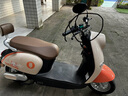 歐派電動(dòng)車(chē)電瓶車(chē)電動(dòng)摩托車(chē)長(cháng)續航電動(dòng)摩托車(chē)踏板電瓶車(chē)外賣(mài)兩輪 60v20ah+2-大電池-米杏白 曬單實(shí)拍圖