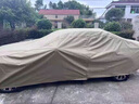 車麗友專用于豐田鋒蘭達汽車車衣全車罩防曬隔熱防風防塵加厚牛津布車套 牛津布210D卡其色【送同材質收納袋】 豐田鋒蘭達專車定制 曬單實拍圖