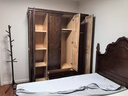 炎夏江西贛州南康家具品牌復古美式實(shí)木衣柜家用臥室大衣櫥對開(kāi)門(mén)收納 進(jìn)口實(shí)木四門(mén)衣柜 4門(mén) 曬單實(shí)拍圖