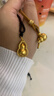 潮宏基 福祿葫蘆足金黃金吊墜掛繩項鏈女古法金套鏈禮物 計價(jià)新年禮物 福祿葫蘆 8.45克 曬單實(shí)拍圖