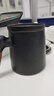 京東京造茶杯便攜式黑陶茶泡茶壺茶杯功夫茶具辦公杯隨身茶壺容量400ml 曬單實(shí)拍圖