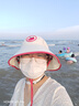 kocotreekk樹兒童防曬帽防紫外線寶寶遮陽帽夏季男童女童太陽帽沙灘大帽檐 曬單實拍圖