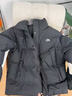 安踏（ANTA）棉服男秋冬季新款加厚防寒保暖男士短款棉襖羽絨服青少年運(yùn)動(dòng)外套 基礎(chǔ)黑（棉服） L 曬單實(shí)拍圖