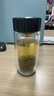 希諾雙層玻璃杯男款實(shí)用辦公水杯大容量鵝蛋保溫泡茶杯子送教師節禮物 280ml紫羅蘭-鵝蛋造型-升級新品 曬單實(shí)拍圖