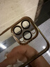 閃魔【自帶鏡頭膜】適用蘋(píng)果16promax手機殼iPhone保護套 鏡頭全包超薄透明防摔硅膠氣囊電鍍男女款 16promax【鈦金色】自帶鏡頭膜 曬單實(shí)拍圖