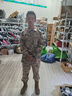 際華戶(hù)外新款款迷彩服冬季軍訓服高質(zhì)量戶(hù)外男士夏季工作服防寒羽絨大衣 墨黃冬套裝+帽子 備注帽號 175 88 曬單實(shí)拍圖