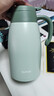 蘇泊爾（SUPOR）家用真空保溫瓶暖水壺瓶大容量熱開(kāi)水瓶壺304不銹鋼2.0L薄荷綠 曬單實(shí)拍圖