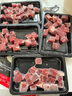 澳牛日記 和牛M5雪花牛肉粒 凈重2斤 燒烤烤肉火鍋食材 谷飼原切牛腩 曬單實(shí)拍圖