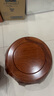 攀森紅木家具 非洲花梨（學(xué)名:刺猬紫檀）鼓凳 實(shí)木圓凳 家用中式茶幾矮凳中式古典古箏圓凳子 素面小號高35cm 曬單實(shí)拍圖