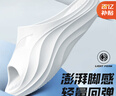 李寧（LI-NING）運動(dòng)拖鞋男女四季情侶一字拖鞋家居洗澡海邊防滑防異味外穿拖鞋 曬單實(shí)拍圖