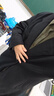 頂峰保羅（Dingfengbaoluo）毛呢大衣外套男秋冬中長(cháng)款韓版高級寬松過(guò)膝呢子風(fēng)衣HT88黑色L 曬單實(shí)拍圖
