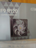 超頻三（PCCOOLER）野獸F9R120 全LCP工業(yè)級高性能高風(fēng)壓12cm電腦散熱風(fēng)扇 曬單實(shí)拍圖